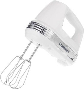 Cuisinart HM-50 5-Speed Hand Mixer, White