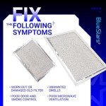 BlueStars Grease Filter for LG GE Microwaves