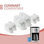 12-Pack Charcoal Water Filters for Cuisinart Machines