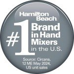 Hamilton Beach 62633R Red Hand Blender