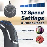 Mueller 800W 3-in-1 Immersion Blender with Whisk