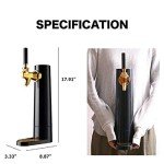 Mini Kegerator Beer Dispenser & Foam Maker