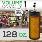 NutriChef Portable Mini Keg Dispenser System 128oz