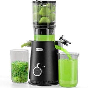ECOSELF Cold Press Juicer with Large Feed Chute