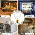 High Temp 300°C Oven Bulb, 2 Pack
