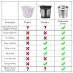 Reusable Stainless Steel K Cups for Keurig