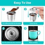 Reusable Stainless Steel K Cups for Keurig