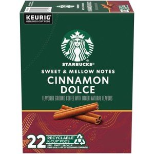 Cinnamon Dolce K-Cup Pods for Keurig, 22 Count