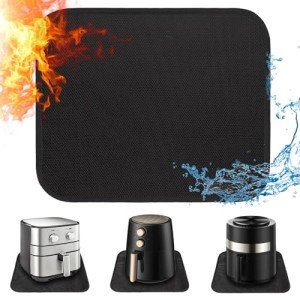 Heat Resistant Countertop Mats, 16x24” Black