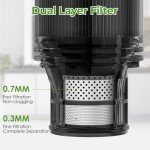 350W Slow Cold Press Masticating Juicer Machine