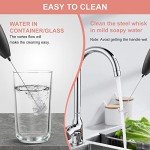 Powerful Handheld Milk Frother with Double Whisk