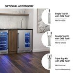 Zephyr Presrv™ 24" Stainless Steel Kegerator & Cooler