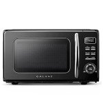 Galanz Retro Countertop Microwave Oven, Black