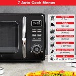 Galanz Retro Countertop Microwave Oven, Black