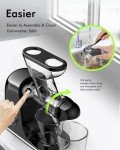 Compact Cold Press Juicer for Fruits and Vegetables