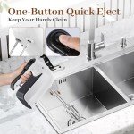 5-Speed Electric Hand Mixer with Attachments and Case