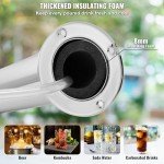 Dual Tap Stainless Steel Kegerator Tower Kit
