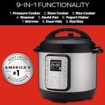 Instant Pot Duo Plus 9-in-1 Electric Cooker, 6 Quart