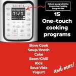 Instant Pot Duo Plus 9-in-1 Electric Cooker, 6 Quart