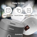 Cuckoo 6-Cup Micom Rice Cooker - Gray