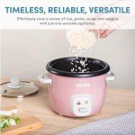 Aroma 4-Cup Rice cooker in Pink