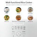 Brown Mini Rice Cooker and Steamer 1-2 Cups