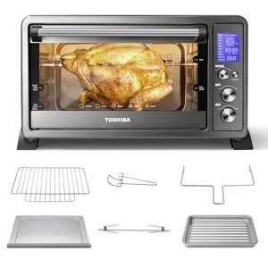 TOSHIBA 10-in-1 Large Convection Toaster Oven