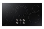 SAMSUNG 36" 5-Element Electric Cooktop - Black