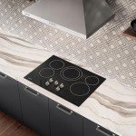 SAMSUNG 36" 5-Element Electric Cooktop - Black