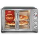 Elite Gourmet 18-Slice Convection Oven with French Doors