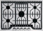 Frigidaire 30-Inch 5-Burner Gas Cooktop, Stainless Steel