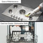 Empava 30" Gas Cooktop with 5 Italian Burners