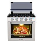 Camplux 21" RV Gas Range with 3 Burners