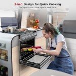 Camplux 21" RV Gas Range with 3 Burners