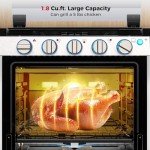 Camplux 21" RV Gas Range with 3 Burners