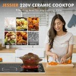 Jessier 30-Inch 5-Burner Electric Cooktop