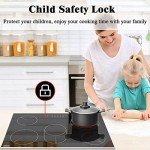 Karinear 30" Electric 5-Burner Ceramic Cooktop