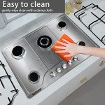 30-Inch 5-Burner Gas Stove with Dual Fuel