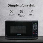 Farberware Retro Countertop Microwave 700 Watts, 0.7 Cu. Ft