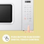 COMFEE Retro 700W Microwave with 11 Power Levels