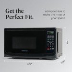 Farberware Retro Countertop Microwave 700 Watts, 0.7 Cu. Ft