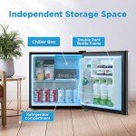 Midea Compact 1.6 Cu Ft Reversible Door Refrigerator
