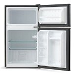 Midea Double Door Mini Fridge with Freezer, 3.1 cu ft
