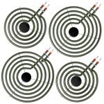 4-Pack Electric Range Burner Element Set