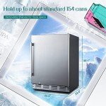 Kalamera 24 Inch Under Counter Beverage Cooler