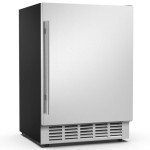 Mojgar 24 Inch Weatherproof Outdoor Beverage Fridge