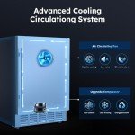 Mojgar 24 Inch Weatherproof Outdoor Beverage Fridge