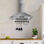 COSMO 30" Stainless Steel Wall Mount Range Hood