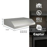 Broan-NuTone 42-Inch Convertible Range Hood, Stainless Steel