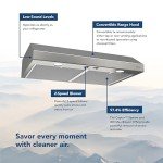 Broan-NuTone 42-Inch Convertible Range Hood, Stainless Steel